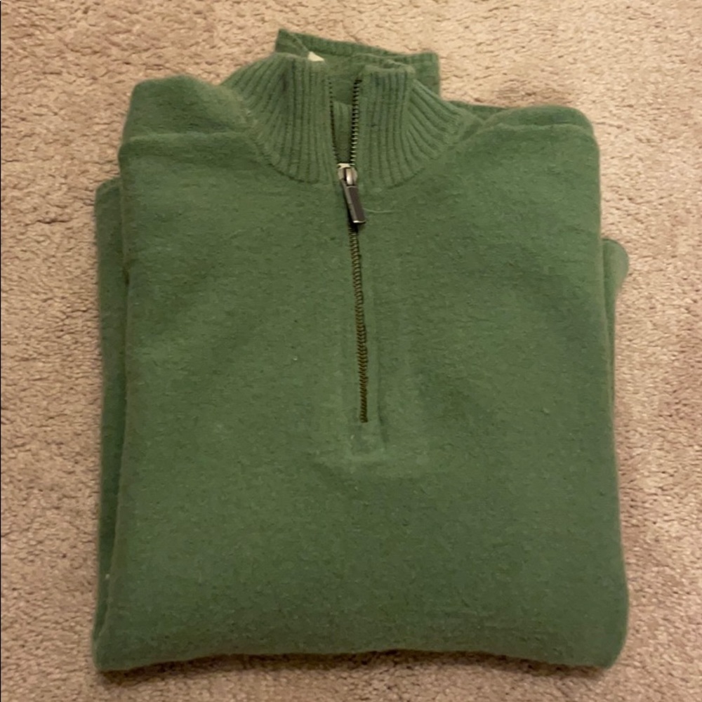 Smart wool Merino wool 1/4 zip sweater. Size small